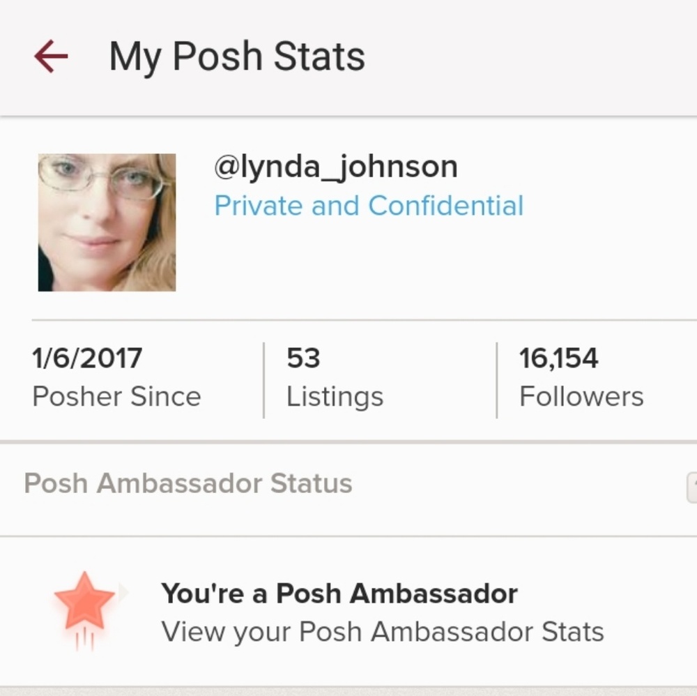Meet your Posher Ambassador, Lynda...